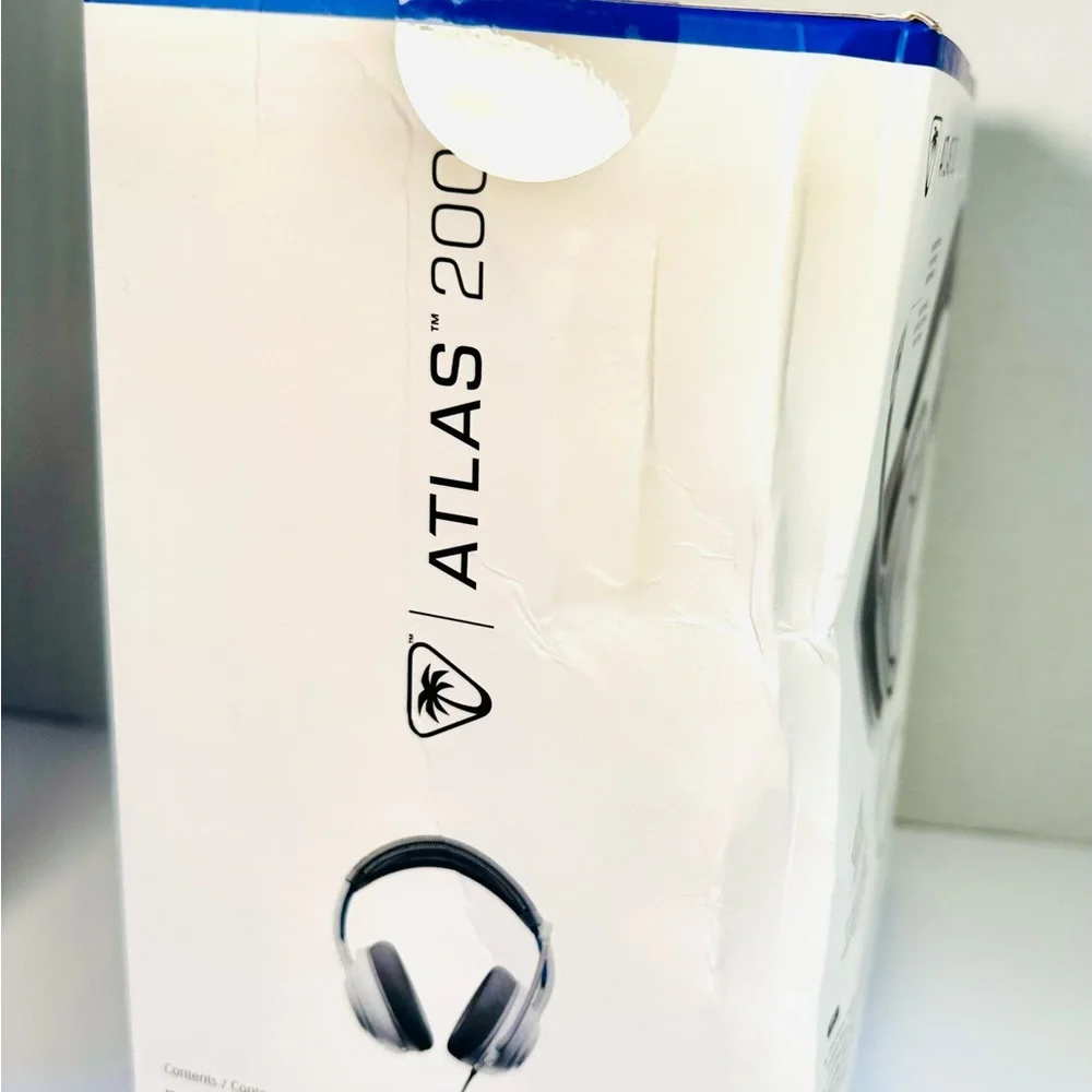 Turtle Beach Atlas 200 Gaming Headset - White and Blue